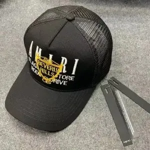 Amiri Trucker Cap Beverly Hills Store Logo