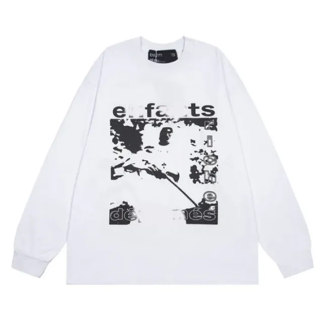 Er025 white long sleeve t