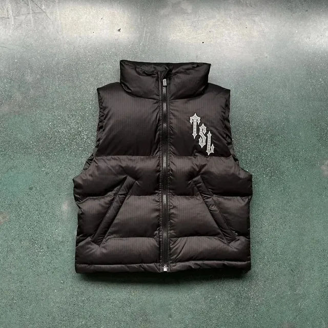 Travis Scott Puffer Vest TSL Logo