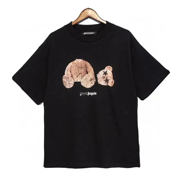 Palm Angels Graphic Tee Bear Print