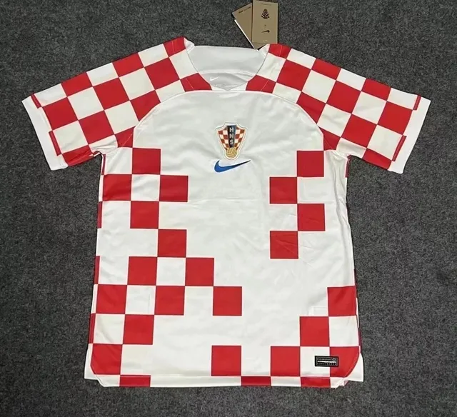 Nike × Croatia National Team Croatia Home Jersey Checkerboard