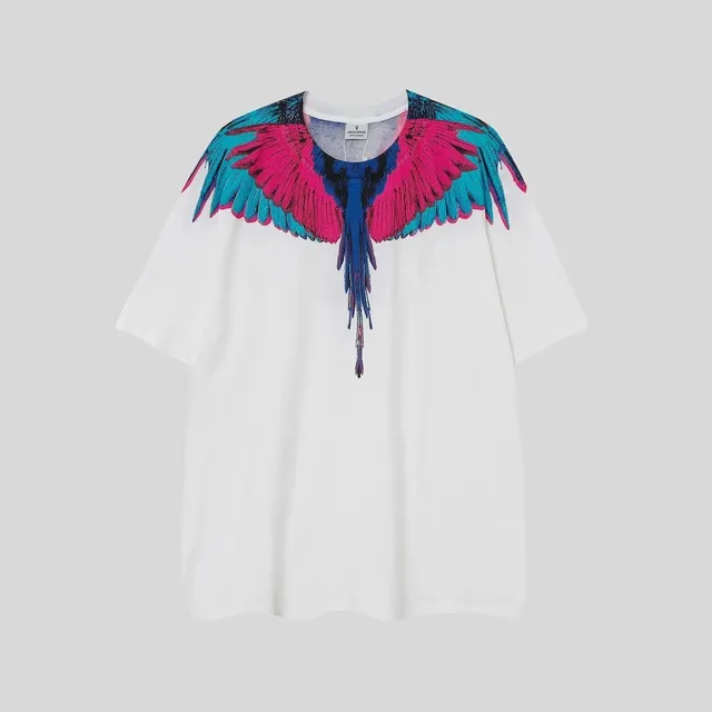 Marcelo Burlon Wings T-Shirt Multicolor Wings Print