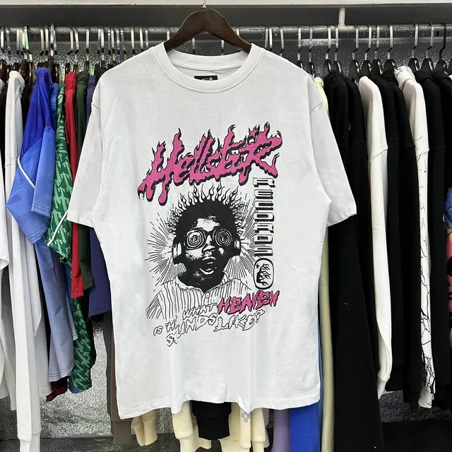 Graphic Tee Hellstar Flame Print