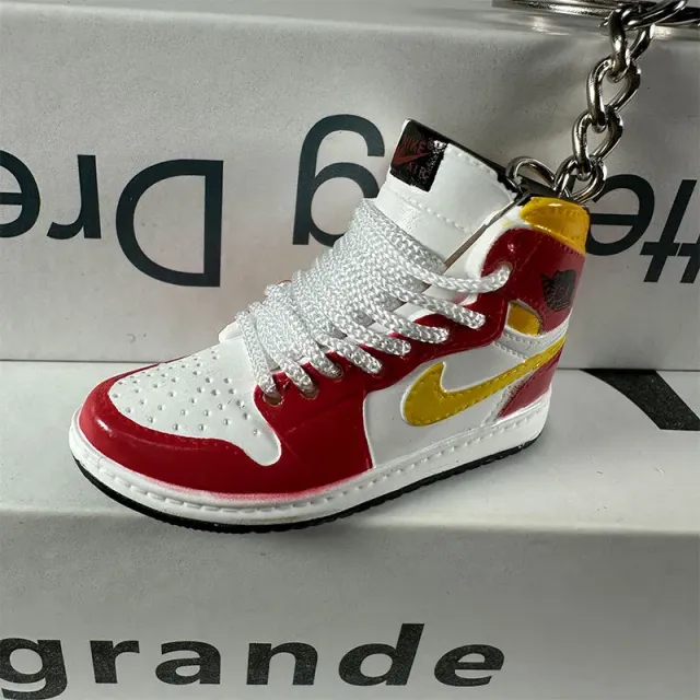 83. White red yellow toe