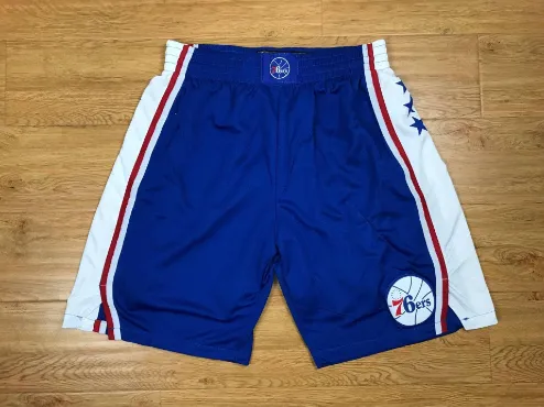 NBA × Adidas 76ers Swingman Shorts Home