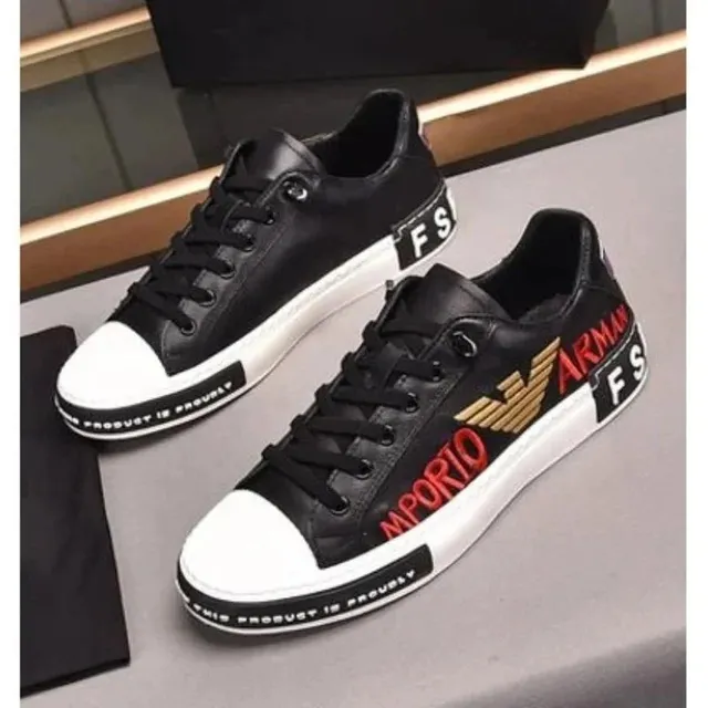 Emporio Armani Sneaker Logo Print