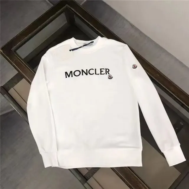 Moncler Crewneck Sweatshirt Logo Embroidered