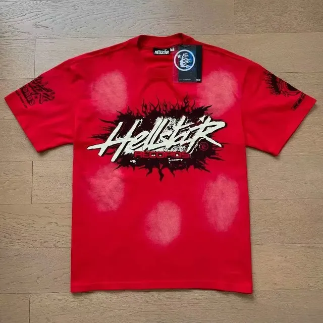 Hellstar Graphic Tee Bleach Wash