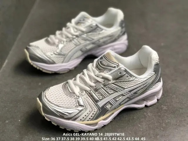 Asics GEL-KAYANO 14 Silver White