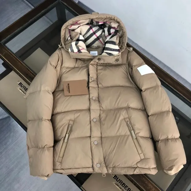 Burberry Puffer Jacket Checkered Lining