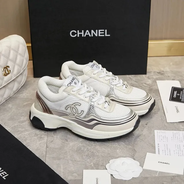 Chanel Trainer Quilted Mesh