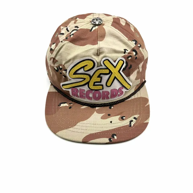 Chrome Hearts Snapback Cap Sex Records Patch