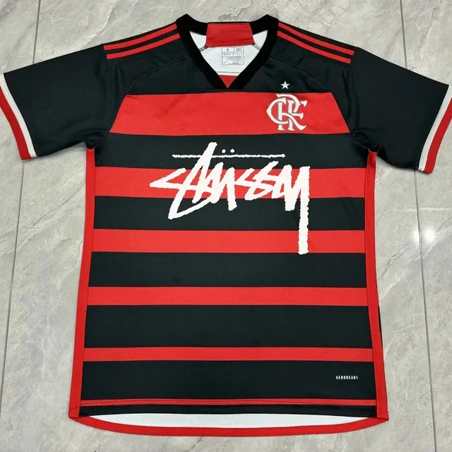 Adidas × Stüssy Flamengo Home Jersey Stussy Collaboration