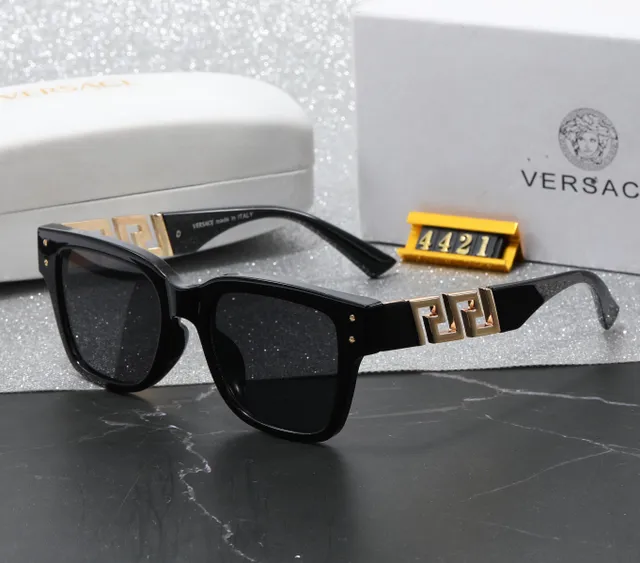 Versace Sunglasses Gold Medusa Detail