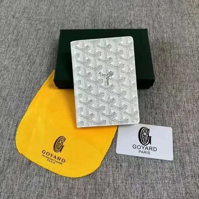 Goyard Saint Louis Passport Cover Chevron Print