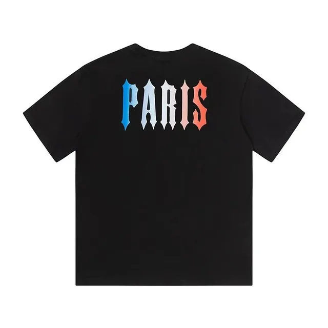 Off-White Paris Tee Gradient Logo