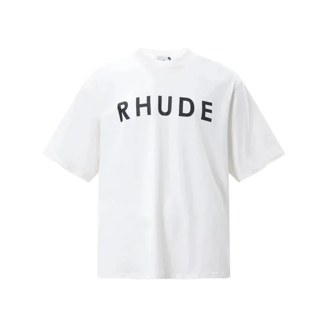 Rhude Logo Tee Black Print