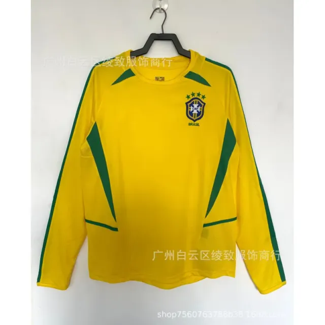 Nike Brazil National Team Long-Sleeve Training Top 2010 World Cup Home
