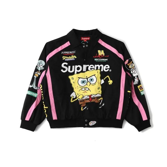Supreme SpongeBob Jacket SpongeBob SquarePants Collaboration