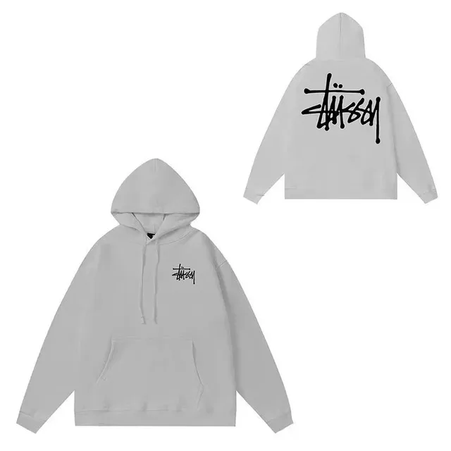 Stüssy Hooded Sweatshirt Logo Print