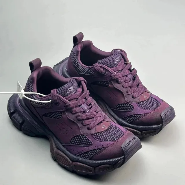 Balenciaga Triple S Purple Mesh