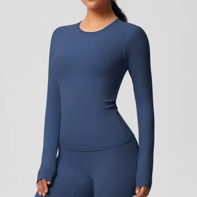 7102 long sleeve-original blue