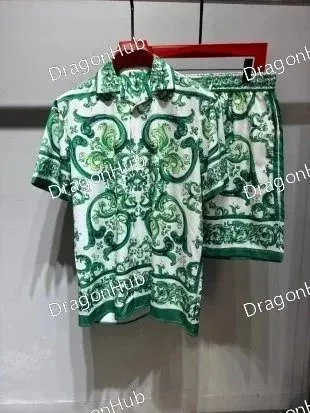 Versace Baroque Print Shirt Baroque Medusa Pattern