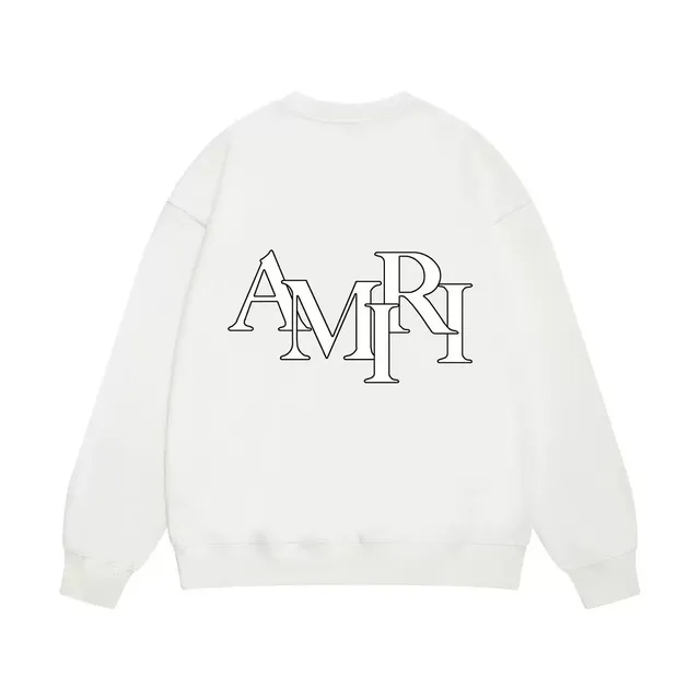 Amiri Crewneck Sweatshirt Outline Logo