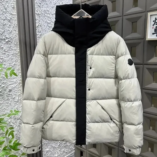 Moncler Puffer Jacket Two-Tone Hooded