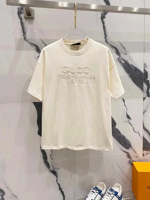 Gucci Embroidered Logo Tee