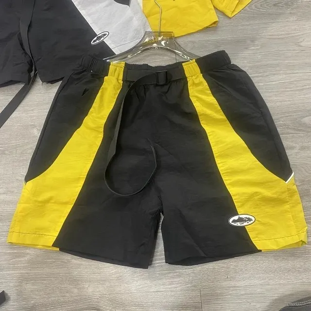 Denim Tears Track Shorts Block Stripe