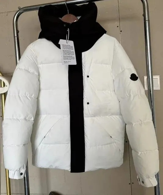 Stone Island Puffer Jacket Two-Tone Hooded