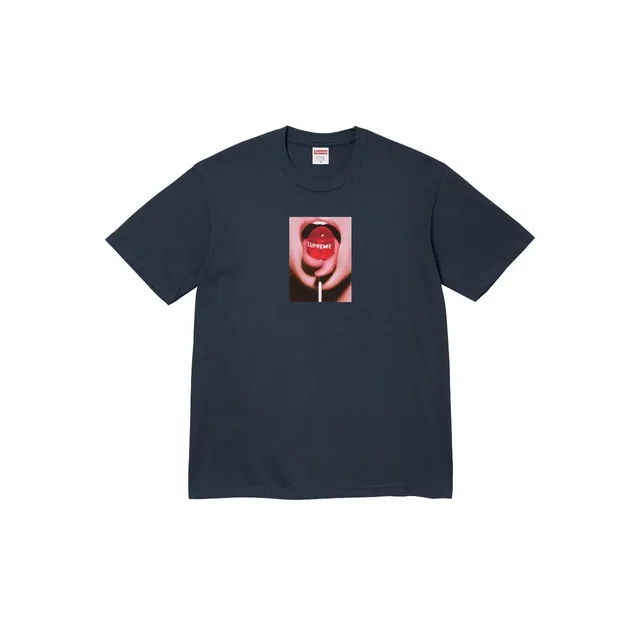 Supreme Lollipop Tee Navy