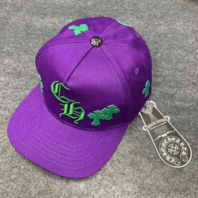 Chrome Hearts Snapback Cap Embroidered Logo