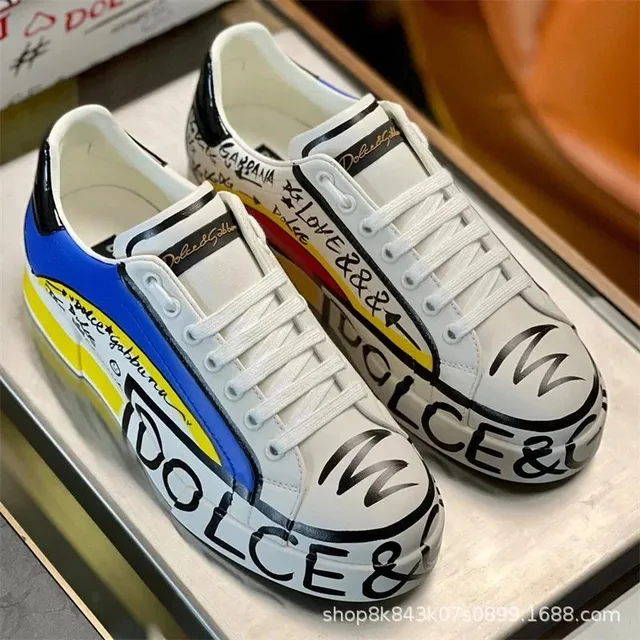 Dolce & Gabbana Sneaker Logo Print