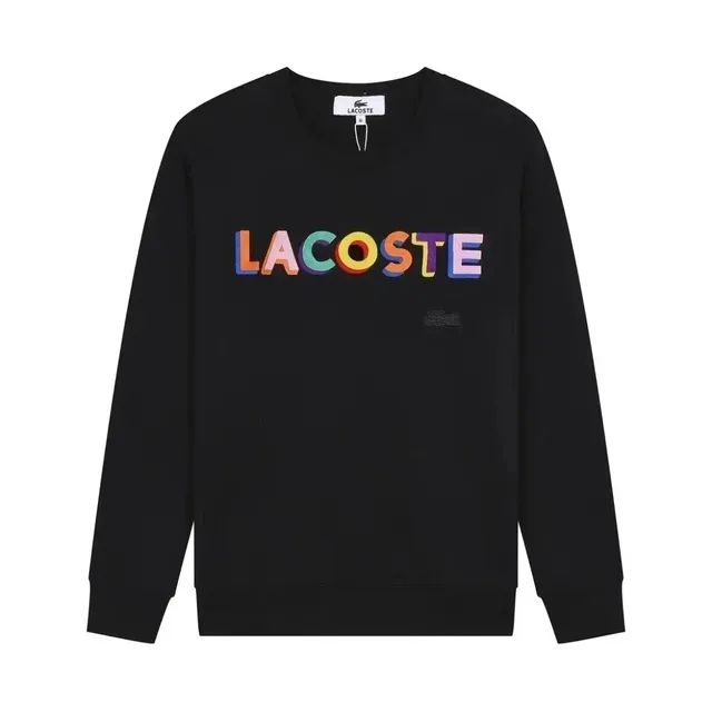 Lacoste Crewneck Sweatshirt Rainbow Logo