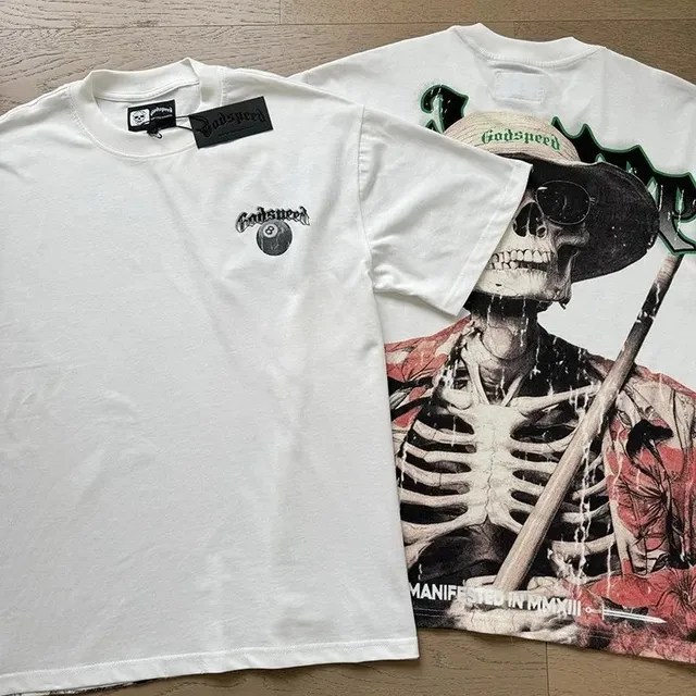 Godspeed Graphic T-Shirt Skull Print