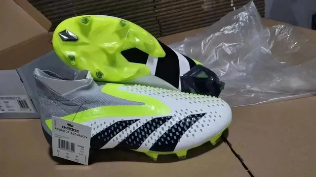 Adidas Predator Accuracy+ FG White/Neon Yellow/Black