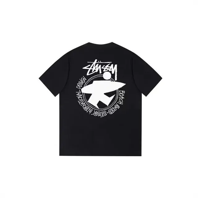 Stüssy Graphic T-Shirt Beach Logo