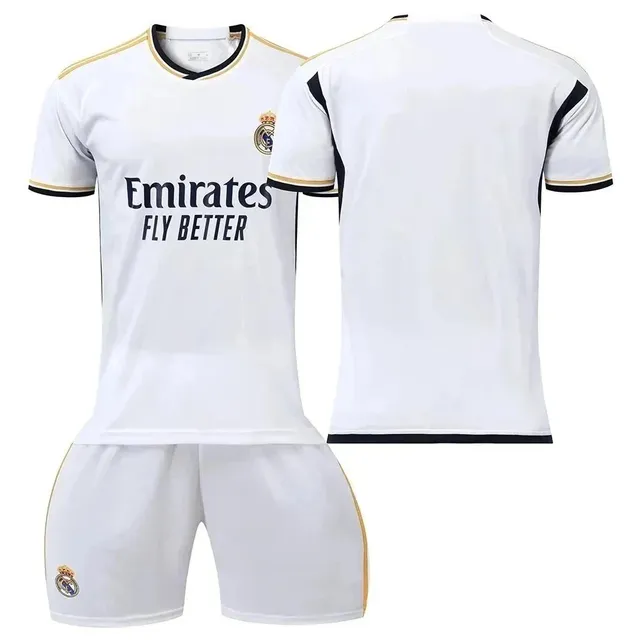 Real Madrid × Adidas Home Kit Emirates Fly Better