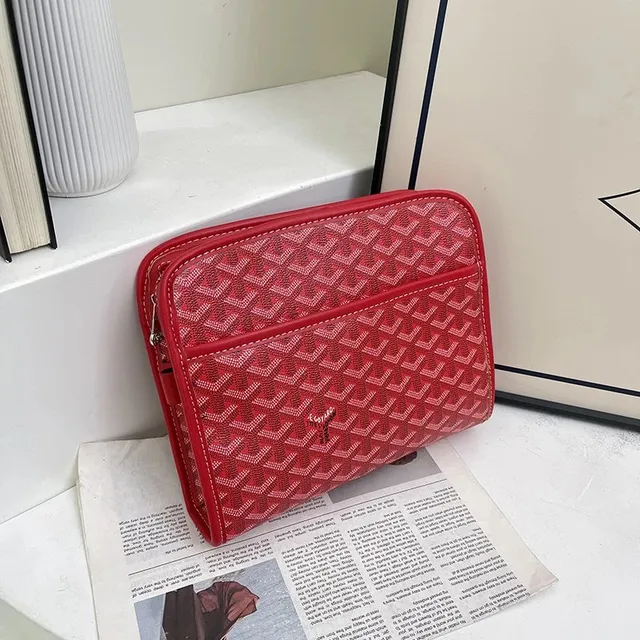 Goyard Saint Louis Red Chevron