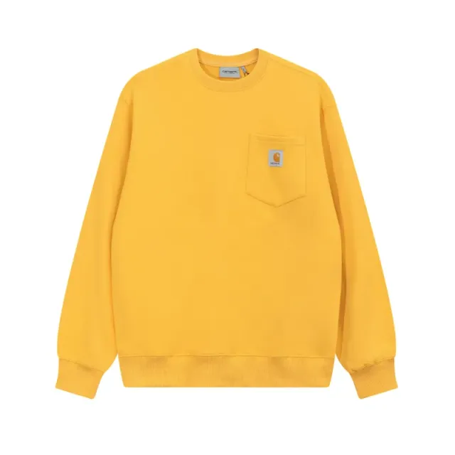 Carhartt Pocket Sweatshirt Solid Yellow