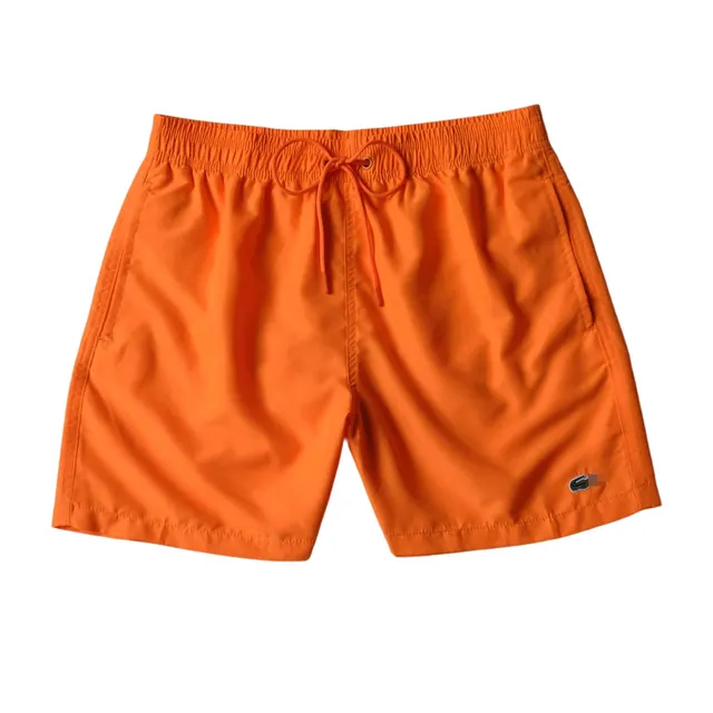 Lacoste Swim Shorts Solid Orange