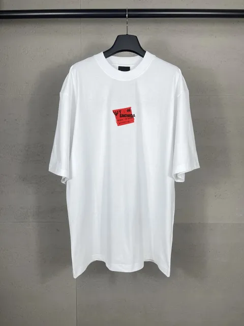 Off-White T-Shirt Red Label Print