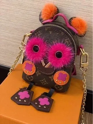 Louis Vuitton Monogram Mini Bag Owl Design