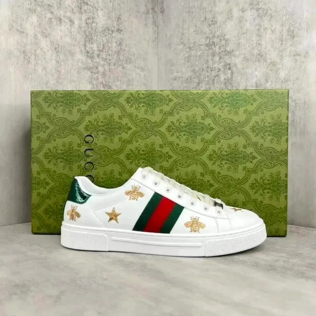 Gucci Ace Low Bee Embroidery
