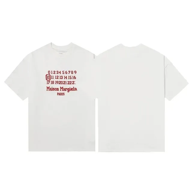 Maison Margiela T-Shirt Number Print