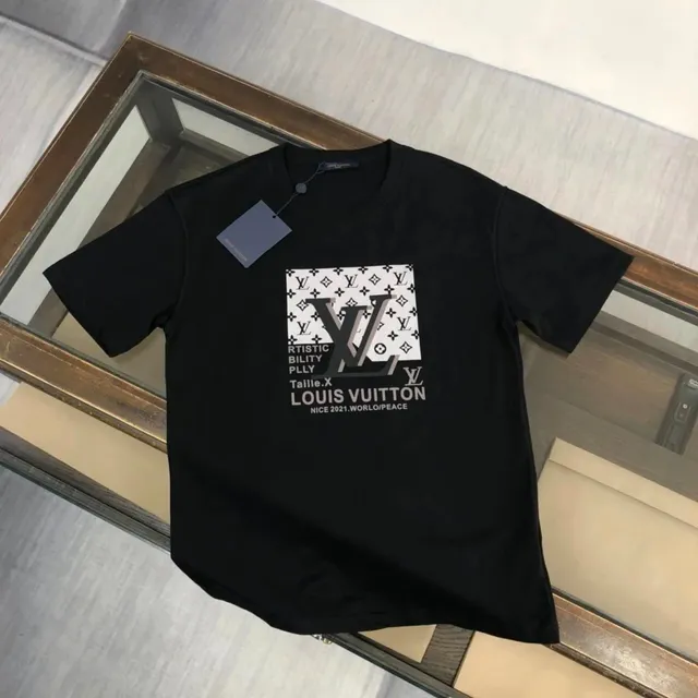 Louis Vuitton Graphic T-Shirt LV Monogram Print