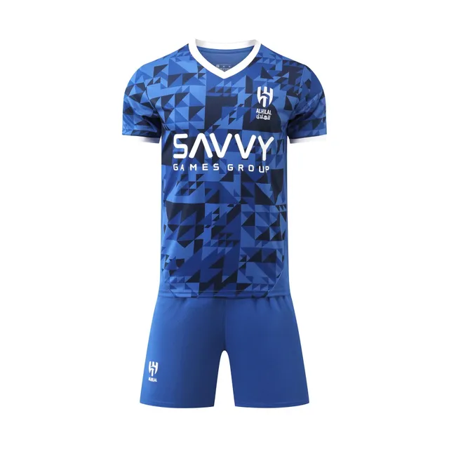 Al Hilal Home Kit Geometric Print