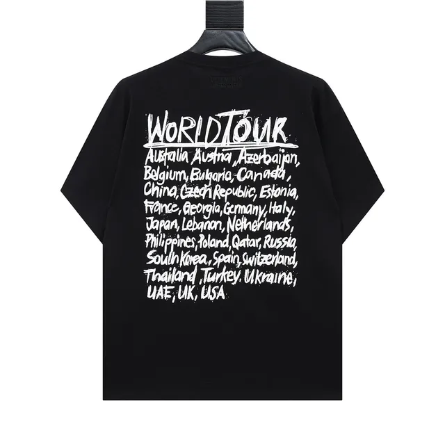 Vetements World Tour Tee Limited Edition